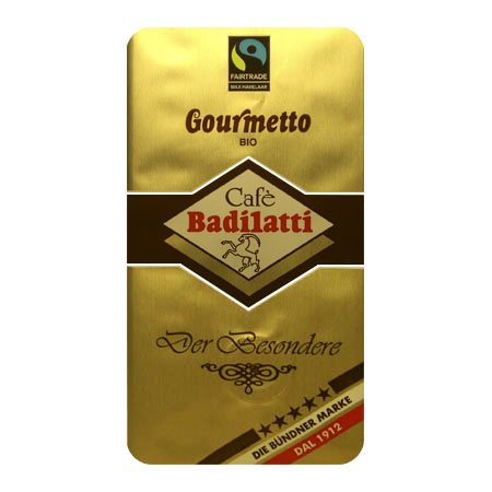 Кофе Gourmetto (Гурман), зерно, 250 гр :: Кофе арабика в зернах :: Элитный Badilatti кофе из Швейцарии