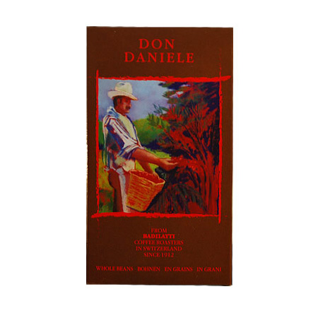 Кофе Don Daniele (Дон Даниэле), зерно, 250 гр :: Кофе арабика с робустой зерновой :: Элитный Badilatti кофе из Швейцарии